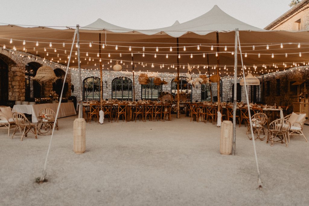 décoration mariage bohème