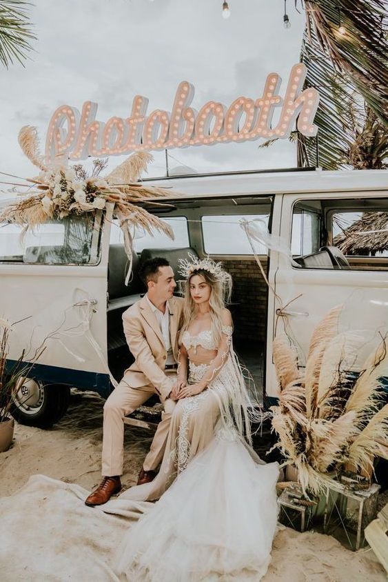 déco mariage bohème