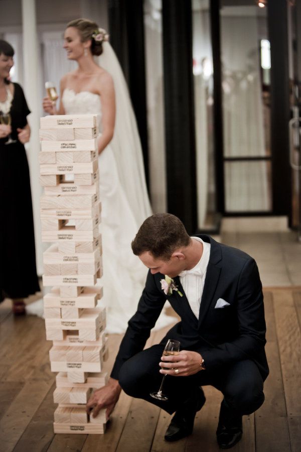 jeux en bois géants mariage